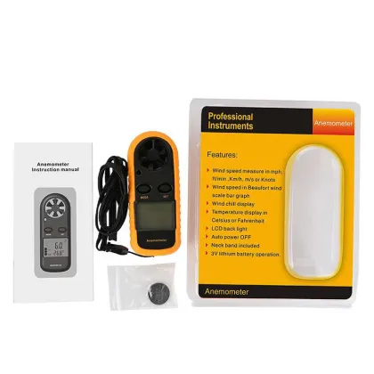 High Precision Wind Speed Flow Temperature Hot Wire Anemometer - Wholesale Digital Anemometer