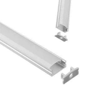 Industrial Assembly Aluminium Window 100cm Long with Aluminum Profiles Track for LED Strip Lighting