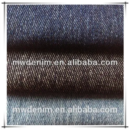 95% cotton 5% spandex knitted fabric raw denim fabric