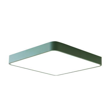Luz de techo LED cuadrada para dormitorio moderno, luz de techo