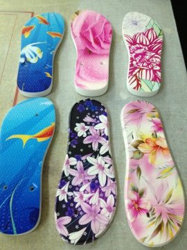 Digital PE, PVC, EVA Flip Flops Printer (Colorful 6025)