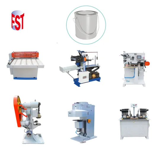 1~5 Liter Semi-Automatic Paint Can Making Machine - Manufacturer Prices