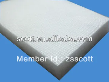 tackifier coated F5 scrim backed Ceiling media