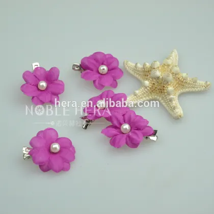 hot sale pearl flower sublimation hairpin