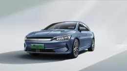 New energy vehicle BYD Qin EV electric sedan