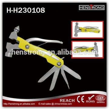 Hot selling multifuctional Emergency Tool Kit Emergency Hammer With ABS Handle