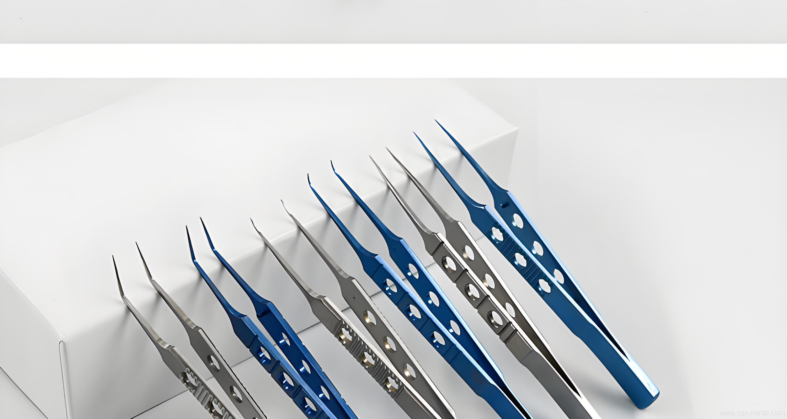 Titanium Alloy Micro Tweezers For Ophthalmology