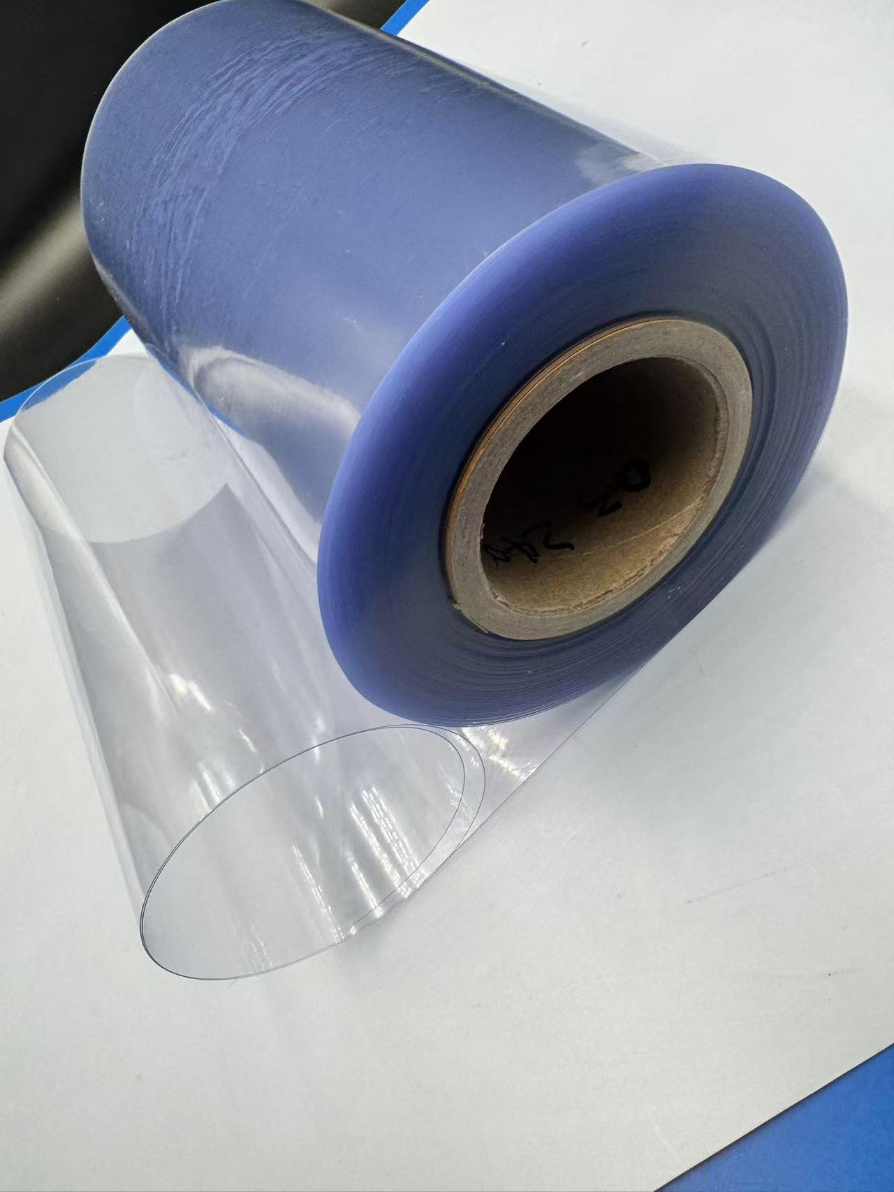 PVC blister film transparent packaging