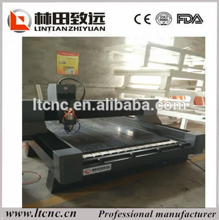 Strong structure better price granite stone cnc router /stone cnc engraving machine