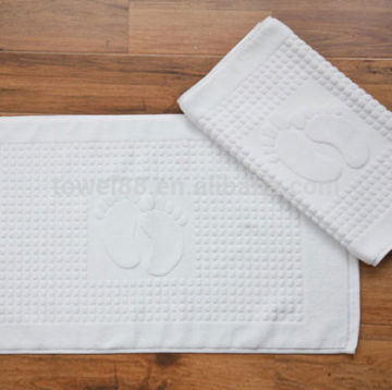 Wholesales 100% floor towels for hotel Bathmat