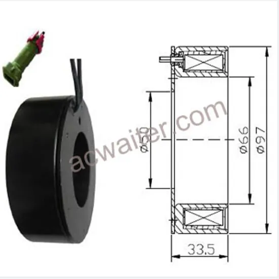 10P17C 12V AC Compressor Clutch for Automobile Air Conditioner