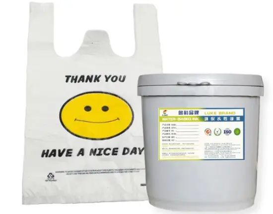 Vest Bag Water Plastic Ink