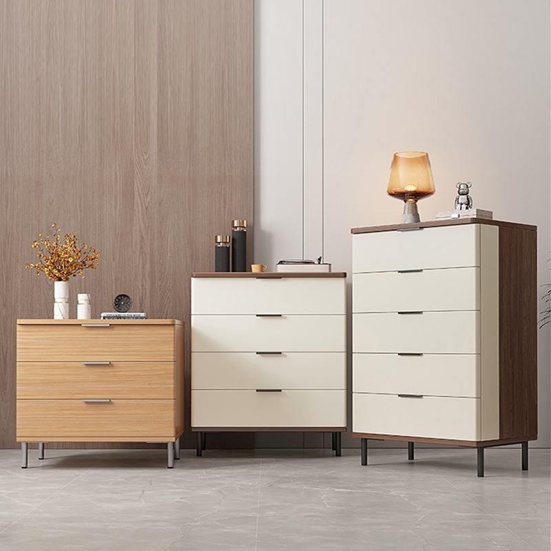 Modern Solid Wood 3 4 5 Drawer Dresser