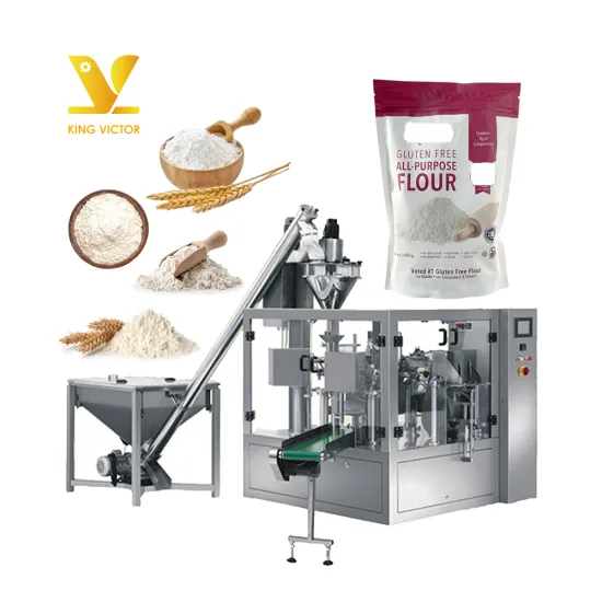 Full Automatic Flour Packaging Machine: Doypack Filling and Pouching System