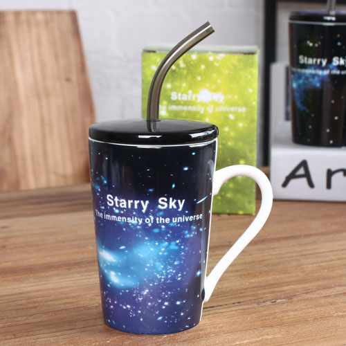 starry sky coffee mug