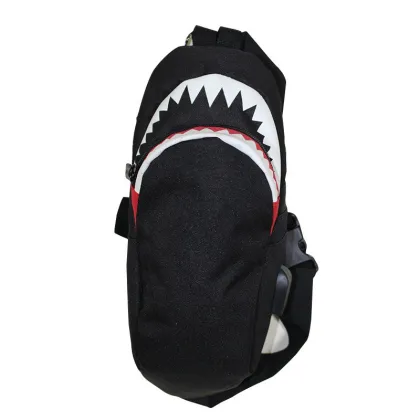 2022 new design casual chest bag shark shoulder bag lightweight chest bag for man