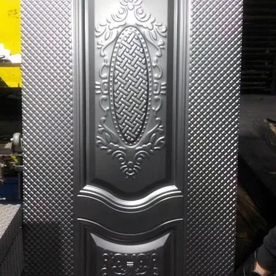 Anti-Theft Cold Embossed Steel Door Skin and Metal Doors