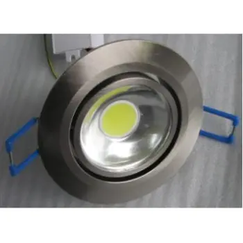 2012 New design 2.5\'\'cob 6W  led  modern glass ceiling lamp