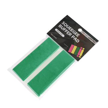 Buffre verte Bravoeed 11 cm pour le plastique et le vinyle