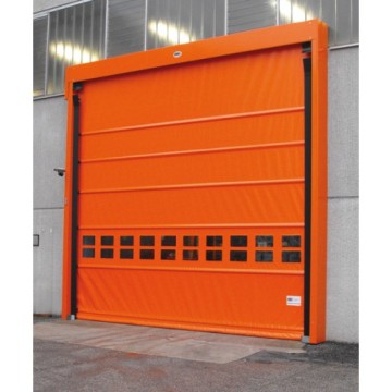 Stacked fast action high speed roller shutter