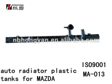 auto radiator plastic tank for Mazda 4cy1
