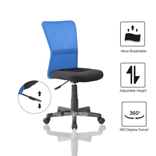 Office Mesh Computer Desk Chair Without Armrest