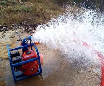 Factory price 4 inch gasoline water pump use for agricultural irrigation