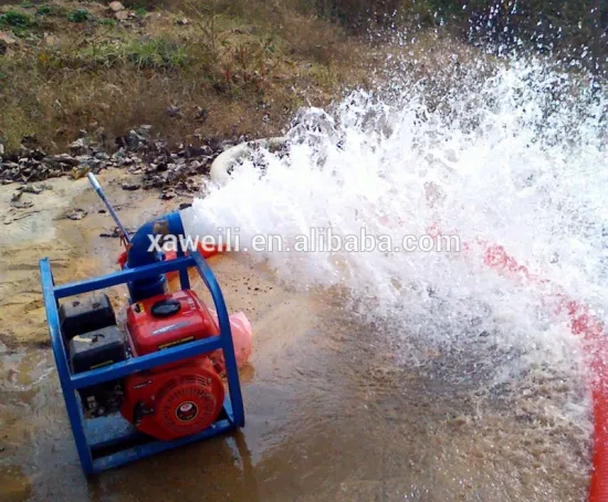 Factory price 4 inch gasoline water pump use for agricultural irrigation