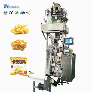 Automatic Snacks Puff Corn Flakes Dry Puffed High Speed Packing Machine