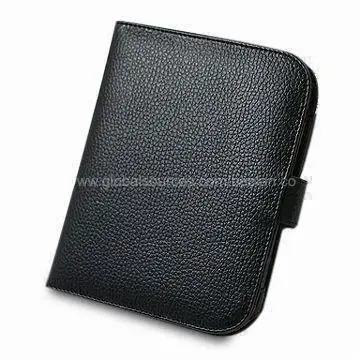 Tablet PC Leather Cases for Barnes and Noble Nook Simple Touch, Various Colors are Available
