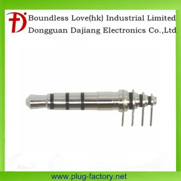 Dajiang 3.5mm pcb plug with 4 rings