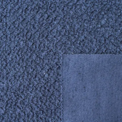 Luxurious Grey Blue Fabric
