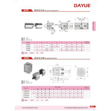 インジェクションシステム用の丸型ポジショニングポスト