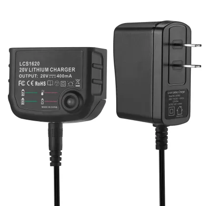 LCS1620 20V Lithium Replacement Rechargeable Charger for Black & Decker Batteries