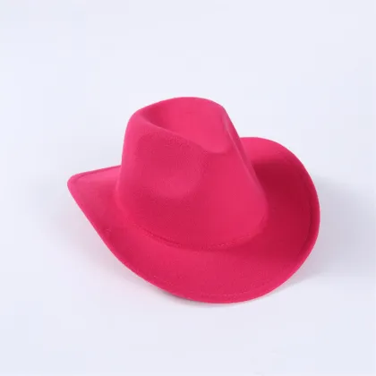 Stetson Wide Brim Fedora Hat - Fashionable Panama Felt Wool Cowboy Style