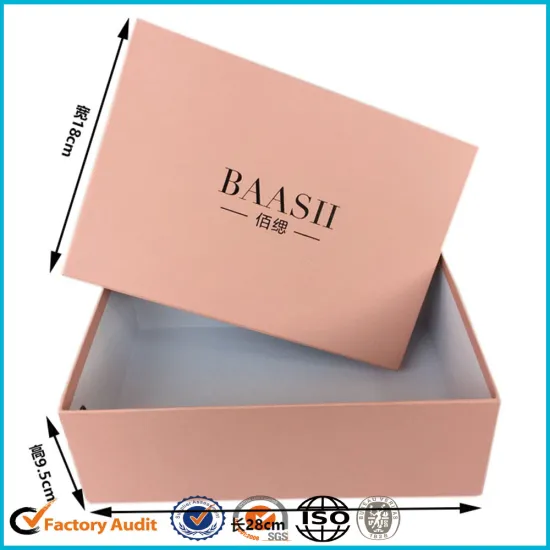 Two-piece Pink Shoe Box Standard Size