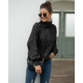 Pull oversize oversize en tricot pour femmes