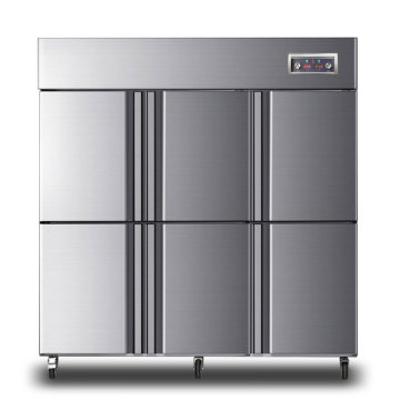 Commercial Refrigerator Freezer Equipment: 6 Doors Directly from Factory for Cold Drink Storage