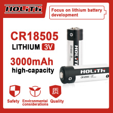 HOLITH free samples lithium battery cell 3V 3000mAh CR18505 for memory backup