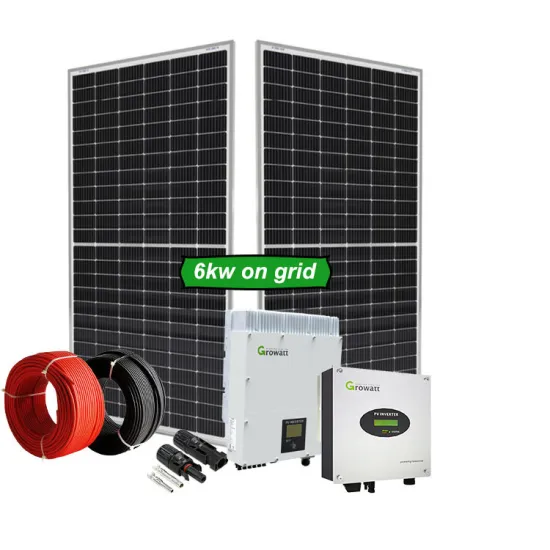 Affordable 6 kW Grid-Tied Solar System Kit for Home: Cheap Price and High Efficiency