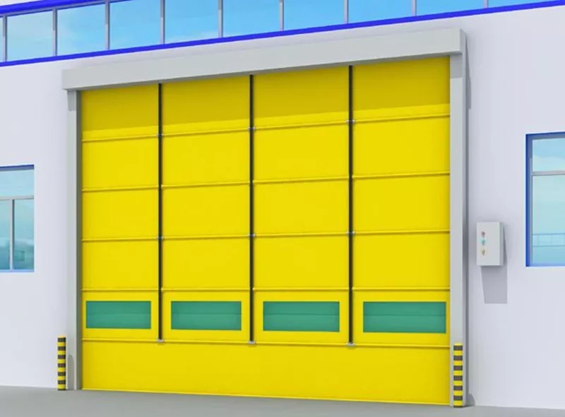 High Tightness and Fadeless Rapid Stacking Door