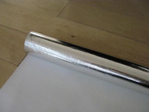 Aluminum Foil Fireproof Cotton Fabric (FRAF-8046)