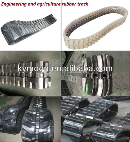 Excvavtor Rubber Track,engineering constructional Rubber Track crawler