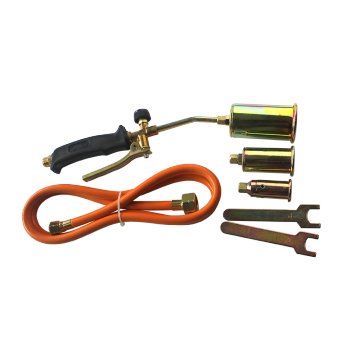 LPG Heating Torch Kit with Hose and 3 Nozzle Set: Comprehensive Tool for Various Applications