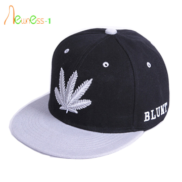 หมวก Snapback สิ่งทอลายทแยงอะครีลิค 100%