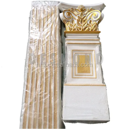 PU Tablet Columns: Polyurethane Decorative Pilasters for Interior Wall Decor