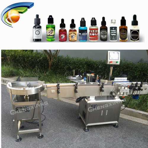 Shanghai e-liquid bottle labeling machine,bottle labeller