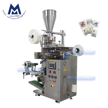 Automatic Dip Cotton Herbal Filter Inner and Outer Double Chamber Small Tea Bag Packing Machine