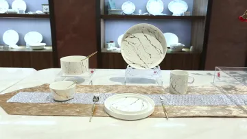 New products marble bowl soup noodle and salad ceramic bowls custom logo porcelain bowl with gold pattern