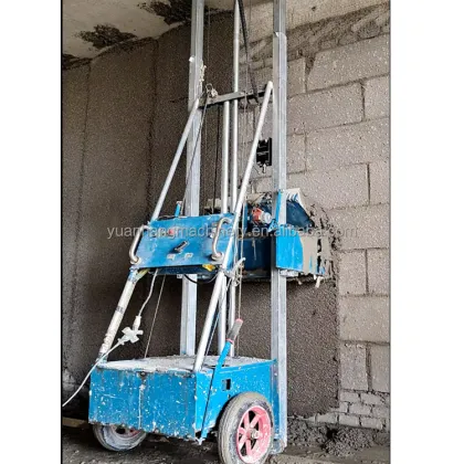 Low Price Automatic Wall Plastering Rendering Machine